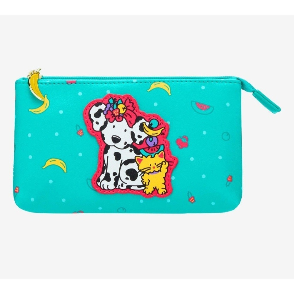 NWT Sanrio Spottie Dottie & Sassy Fruit Cosmetic Bag! - Picture 2 of 3